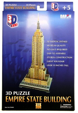 Empire State Building 3D Puzzle
