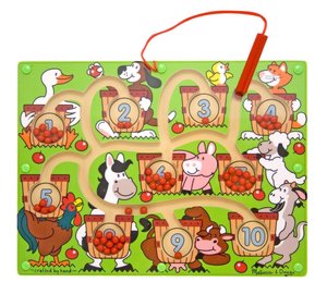 Magnetic Number Maze
