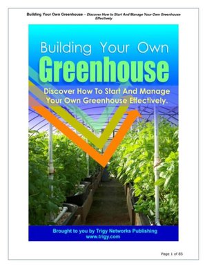Building Your Own Greenhouse