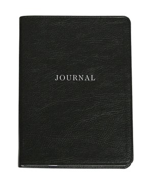 Black Pebble Grain Medium Journal
