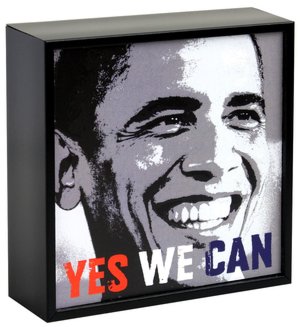 Framed Print Obama Yes We Can