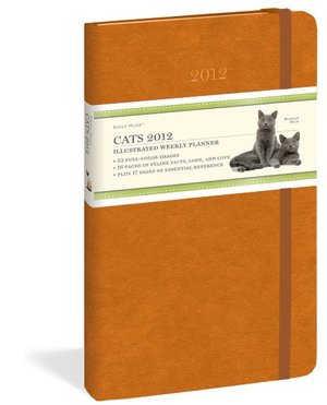 2012 Cats Daily Muse Weekly Planner Calendar