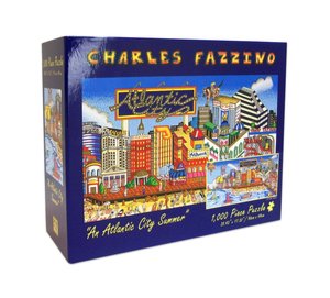 NEW JERSEY-AN ATLANTIC CITY SUMMER 1000 Piece PUZZLE