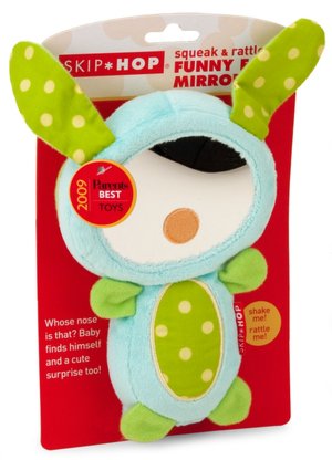 Funky Farmyard See Me Bunny Mirror