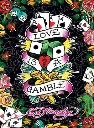 Ed Hardy: Love is a Gamble - 500 piece puzzle
