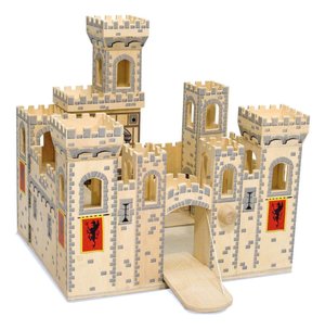 Folding Medieval Castle