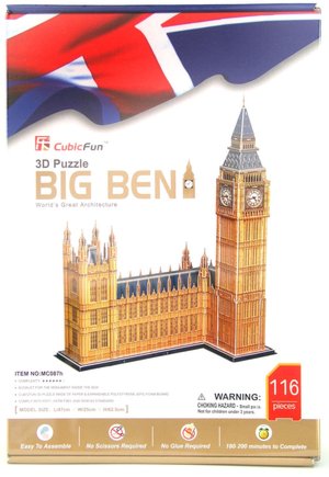 Big Ben 116 Piece 3D Puzzle