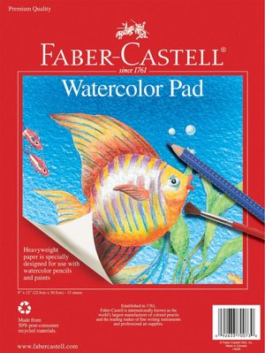 Watercolor Pad: 9 x 12''''