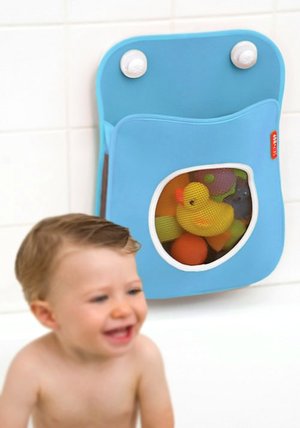 Tubby Bath Toy Organizer - Blue