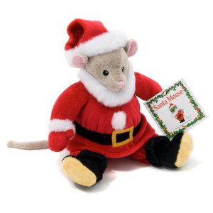 Santa Mouse Plush