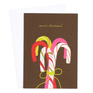 Candycanes Holiday Card Box of 10