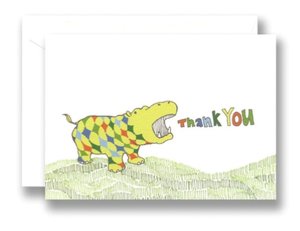 Hippo Neo Thank You Set of 10