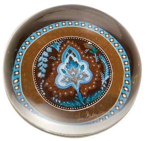 Paperweight in Java Blue