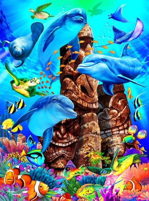 Tiki Gods - 1000 piece puzzle