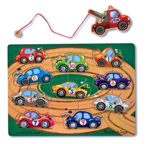 Tow Truck Magnetic Puzzle Game