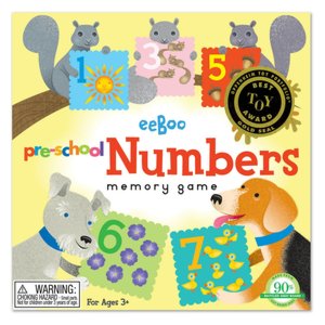 Preschool Number Memory Game