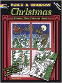 Build a Window Stained Glass Coloring Book--Christmas