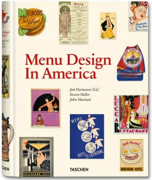 Book audio downloads Menu Design in America: 1850-1985