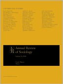 Annual Review of Sociology, Volume 34