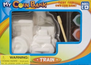 Train (Paint Your Own Coin Bank)