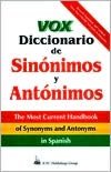 Vox Diccionario de Sinonimos y Antonimos