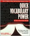 Quick Vocabulary Power: A Self-Teaching Guide