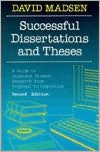 Successful Dissertations and Theses: A Guide to Graduate Student Research from Proposal to Completion
