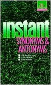 Instant Synonyms and Antonyms