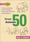 Draw 50 Animals (Turtleback School & Library Binding Edition)