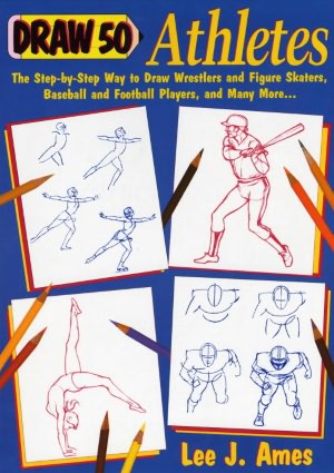 Draw 50 Athletes (Turtleback School & Library Binding Edition)