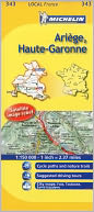 Michelin Map France: Arige, Haute-Garonne 343