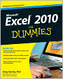 Excel 2010 For Dummies