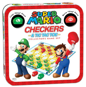 Super Mario Checkers & Tic Tac Toe Collector's Edition
