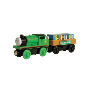 Thomas & Friends Wooden Railway Percy & the Storybook Car