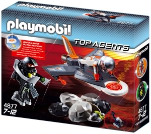 Playmobil Secret Agent Detection Jet