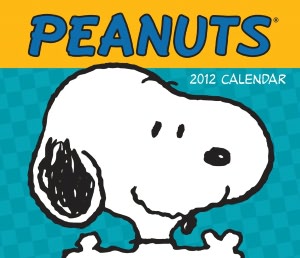 2012 Peanuts Weekly Planner Calendar