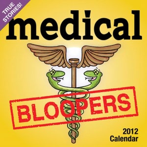 2012 Medical Bloopers Box Calendar