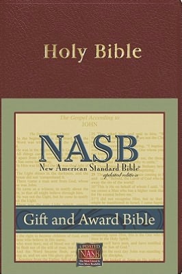 NASB Gift and Award Bible: New American Standard Bible Update, black imitation leather