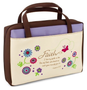 Garden of Virtues Faith XL Bible Cover
