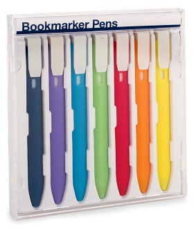 Brights Bookmarker Pens Set of 7