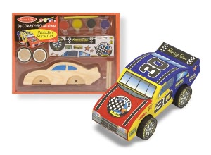 Decorate-Your-Own Kit- Wooden Race Car