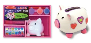 Decorate-Your-Own Kit - Piggy Bank