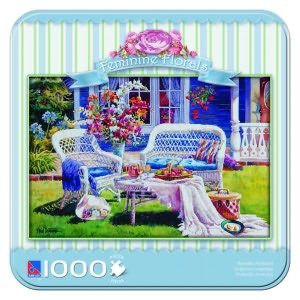 Puzzle Tin - Feminine Florals1000 PCS