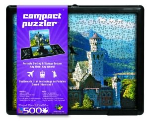 Compact Puzzler with 500pc Puzzle
