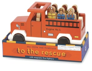 To the Rescue Magnetic Fire Truck