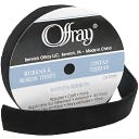 Beacon Hill Velvet Ribbon 7/8" Wide 5 Yards-Black by Offray: Product Image