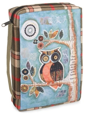 Wisdom Owl Bible Cover XL