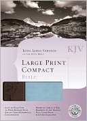 KJV Large Print Compact Bible (Brown/Blue Duotone)