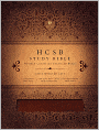 HCSB Study Bible (Mahogany Simulated Leather)