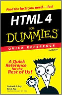 HTML 4 For Dummies: Quick Reference